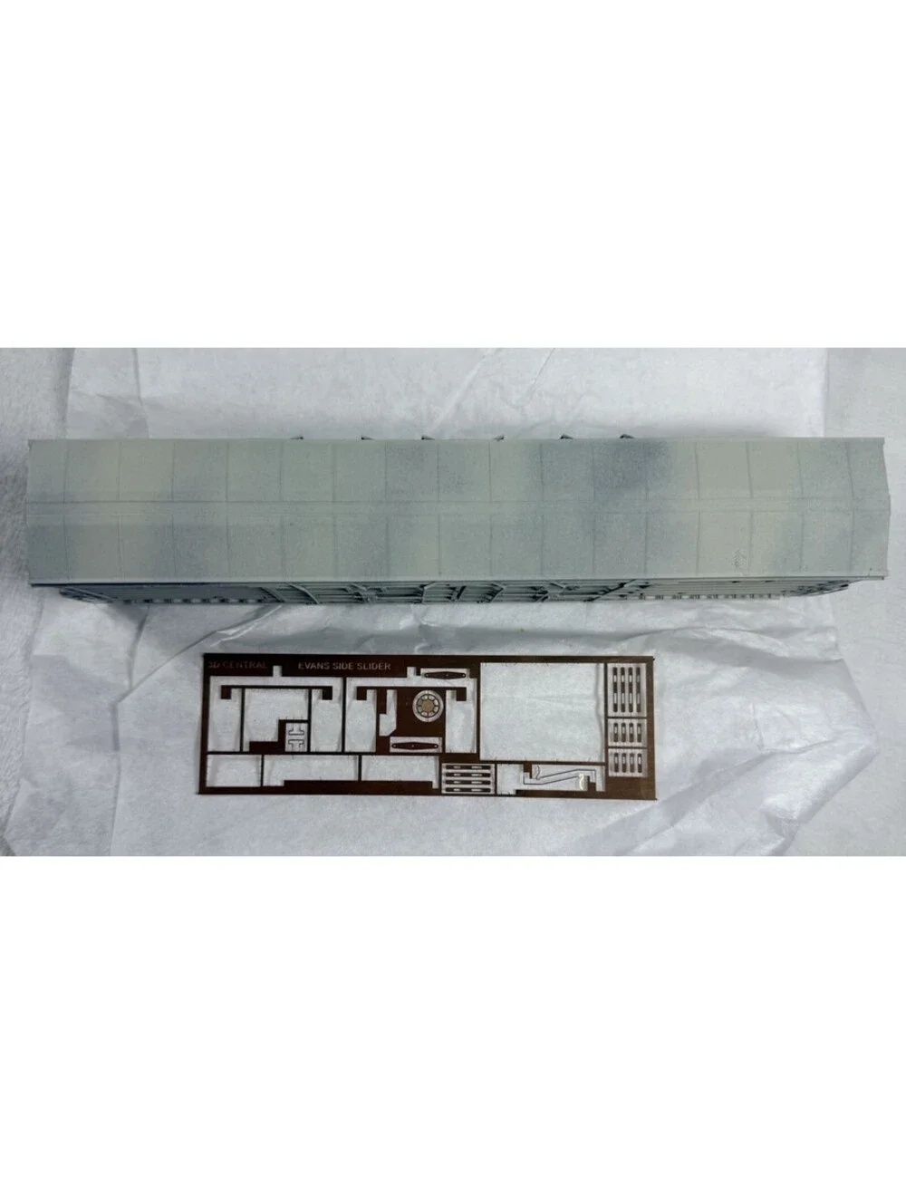 3D Central HO Scale MNS Evans Side Slider All Door Boxcar Kit #32001 Phase 1